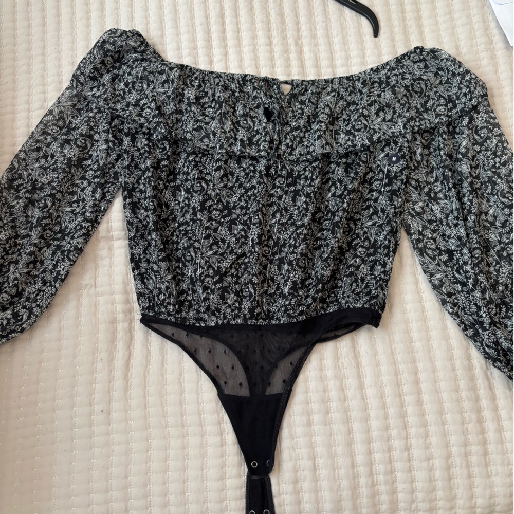 Floral Long Sleeve Bodysuit